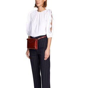 RED VALENTINO Open sleeves top